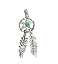 Lade das Bild in den Galerie-Viewer, Dreamcatcher Silber 925 Anhänger Traumfänger, wahlweise einzeln oder mit Kette