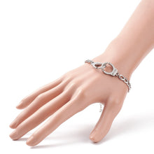 Lade das Bild in den Galerie-Viewer, Armband Armkette mit Handschellen aus Edelstahl