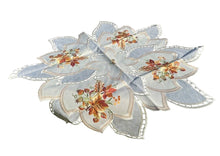 Lade das Bild in den Galerie-Viewer, Eichen Ahorn Kastanie Herbst Tischläufer Tischdecke Mitteldecke Deckchen creme