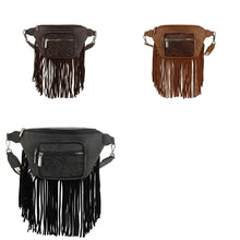 Lade das Bild in den Galerie-Viewer, Bianca Bauchtasche Gürteltasche Hüfttasche im Westernstyle mit Fransen