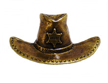 Lade das Bild in den Galerie-Viewer, Anstecker Pin Sheriffstern Sheriff Western Country Wilder Westen Cowboyhut