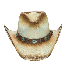 Lade das Bild in den Galerie-Viewer, Wild West Cowboyhut Strohhut Westernhut Line Dance Western