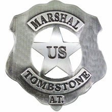 Lade das Bild in den Galerie-Viewer, Sheriffstern US-Marshal Tombstone 1879 Clay Calhoun Wyatt Earp