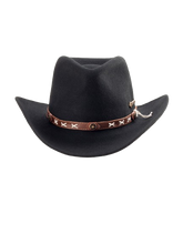 Lade das Bild in den Galerie-Viewer, Smokey von SCIPPIS Cowboyhut Westernhut schwarz Wollfilz Line Dance