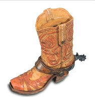 Lade das Bild in den Galerie-Viewer, Westernboot Cowboystiefel Spardose Sparbüchse