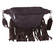 Lade das Bild in den Galerie-Viewer, Bianca Bauchtasche Gürteltasche Hüfttasche im Westernstyle mit Fransen