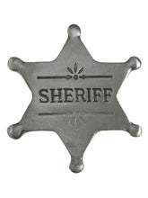 Lade das Bild in den Galerie-Viewer, Anstecker Pin Sheriffstern Sheriff Historische Nachbildung Made in USA Western