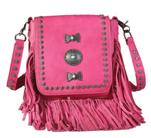 Lade das Bild in den Galerie-Viewer, Mariposa Westerntasche Crossbody Hobo Schultertasche Umhängetaschen mit Fransen