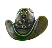 Lade das Bild in den Galerie-Viewer, Anstecker Pin Hut Western Country Wilder Westen Cowboyhut Westernhut