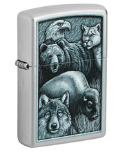 Lade das Bild in den Galerie-Viewer, Zippo Feuerzeug - Fierce Animals Design in Zippobox