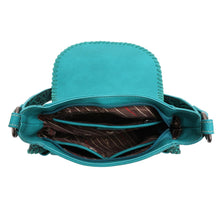 Lade das Bild in den Galerie-Viewer, Pauline Handtasche Schultertasche Westerntasche Florale Prägung