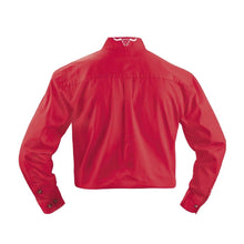 Lade das Bild in den Galerie-Viewer, Westernhemd Hemd Rodeo Bullhide PBR rot Bestickt Cowboy