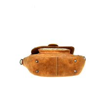 Lade das Bild in den Galerie-Viewer, Hellbraune Handtasche Schultertasche Westerntasche Montana West Line