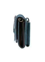 Lade das Bild in den Galerie-Viewer, Clutch Handtasche Schultertasche Westerntasche Montana West mit Buckle, Nieten