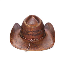 Lade das Bild in den Galerie-Viewer, RUNNING WILD Cowboyhut Strohhut Westernhut Line Dance Braun