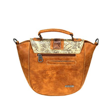 Lade das Bild in den Galerie-Viewer, Hellbraune Handtasche Schultertasche Westerntasche Montana West Line