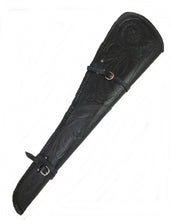Lade das Bild in den Galerie-Viewer, Scabbard Gewehrholster Holster Echt Leder gefüttert Winchester Gewehr schwarz?