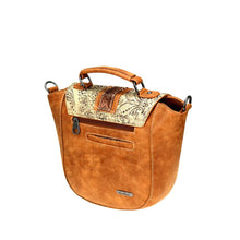Lade das Bild in den Galerie-Viewer, Hellbraune Handtasche Schultertasche Westerntasche Montana West Line