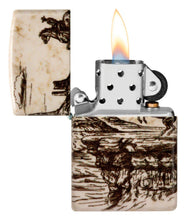 Lade das Bild in den Galerie-Viewer, Zippo Feuerzeug color 540° "Wild West Scene" in Zippobox