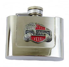 Lade das Bild in den Galerie-Viewer, Gürtelschnalle Buckle Gürtelschliesse m. Flachmann Kralle Motor Cycles 60 ml
