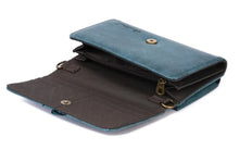 Lade das Bild in den Galerie-Viewer, Clutch Handtasche Schultertasche Westerntasche Montana West mit Buckle, Nieten