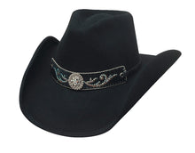 Lade das Bild in den Galerie-Viewer, Bullhide Hats Cowboyhut Hangin`Out braun oder schwarz Wollfilz Gr. S - XL