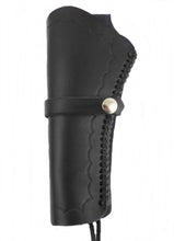 Lade das Bild in den Galerie-Viewer, Westernholster Holstertasche echt Leder Handarbeit rechts o. links schwarz Colt