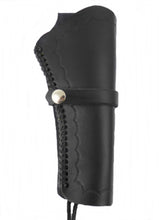 Lade das Bild in den Galerie-Viewer, Westernholster Holstertasche echt Leder Handarbeit rechts o. links schwarz Colt
