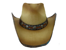 Lade das Bild in den Galerie-Viewer, Dallas Hats Cowboyhut Strohhut Patty Gr. S - XL
