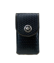 Lade das Bild in den Galerie-Viewer, Gürteltasche Handytasche Smartphone IPhone Handy aus echtem Leder Lone Star groß