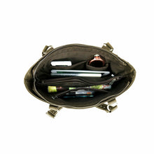 Lade das Bild in den Galerie-Viewer, Handtasche Schultertasche Westerntasche Nieten Concho Türkis Line Dance