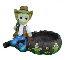 Lade das Bild in den Galerie-Viewer, Western Aschenbecher im Westernstyle Cowgirl Colt handbemalt in 4 Ausführungen