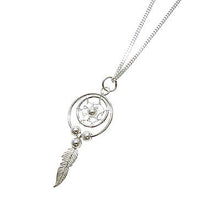 Lade das Bild in den Galerie-Viewer, Kette Halskette mit Anhänger Traumfänger 3 Längen Indianerschmuck 925er Silber