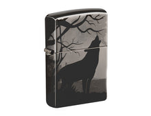 Lade das Bild in den Galerie-Viewer, Zippo Feuerzeug Wolf Design - Black Ice in Zippobox