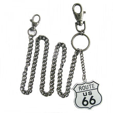 Lade das Bild in den Galerie-Viewer, Kette für Geldbörse Gürtel Security Chain for Wallets Biker Trucker Route 66
