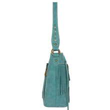 Lade das Bild in den Galerie-Viewer, Francis Handtasche Schultertasche Westerntasche Fransen Nieten