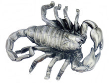 Lade das Bild in den Galerie-Viewer, Gürtelschnalle Buckle Gürtelschließe Skorpion Scorpion Biker Sternzeichen