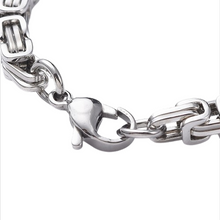 Lade das Bild in den Galerie-Viewer, „Silvershape Flex Link“  Edelstahl Armband Königsarmband  23 cm lang, 5 mm stark
