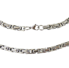Lade das Bild in den Galerie-Viewer, Imperial  Steel Chain Edelstahl Königskette – 60 cm Länge, 4 mm stark
