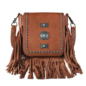 Mariposa Westerntasche Crossbody Hobo Schultertasche Umhängetaschen mit Fransen