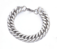Lade das Bild in den Galerie-Viewer, Edelstahlarmband „Dual Force“ – 2 Varianten, 22 cm, 13,5 mm breit
