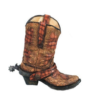 Lade das Bild in den Galerie-Viewer, Westernboot Cowboystiefel Spardose Sparbüchse
