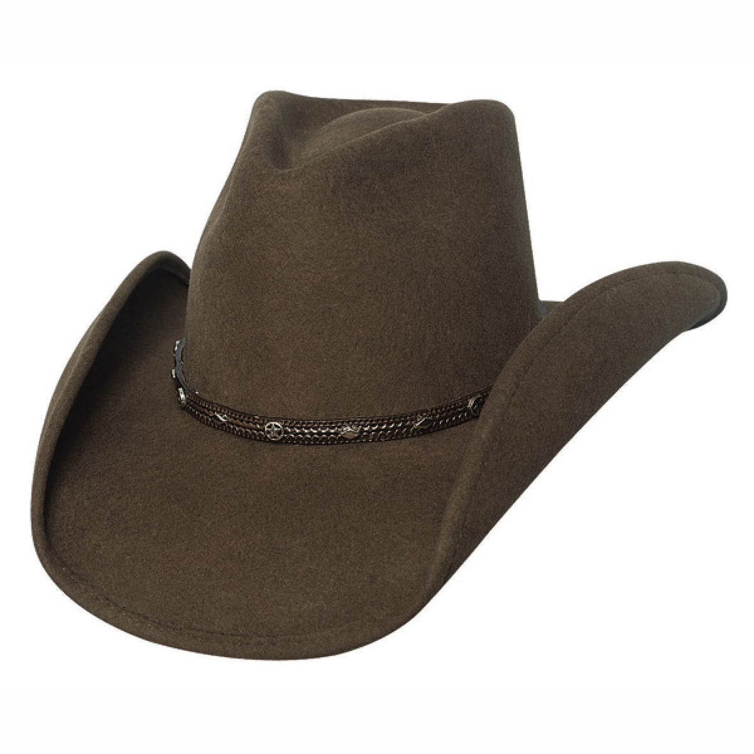 Bullhide Hats Cowboyhut Thunderbird braun Wollfilz Gr. S - XL