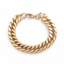 Lade das Bild in den Galerie-Viewer, Edelstahlarmband „Dual Force“ – 2 Varianten, 22 cm, 13,5 mm breit
