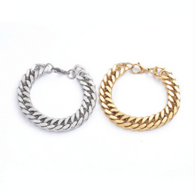 Lade das Bild in den Galerie-Viewer, Edelstahlarmband „Dual Force“ – 2 Varianten, 22 cm, 13,5 mm breit
