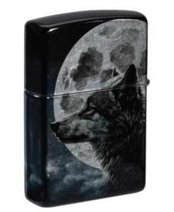 Wolf Design  in Zippobox Zippo Feuerzeug