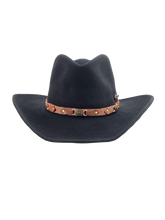 Lade das Bild in den Galerie-Viewer, Bandit von SCIPPIS  Cowboyhut Westernhut schwarz Wollfilz Line Dance
