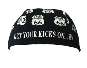 Route 66 Bandana Cap – Get Your Kicks On Head Bandana Kopftuch Headwrap