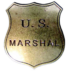 Sheriffstern US-Marshall Badge messing 1789 Edmund Randolph