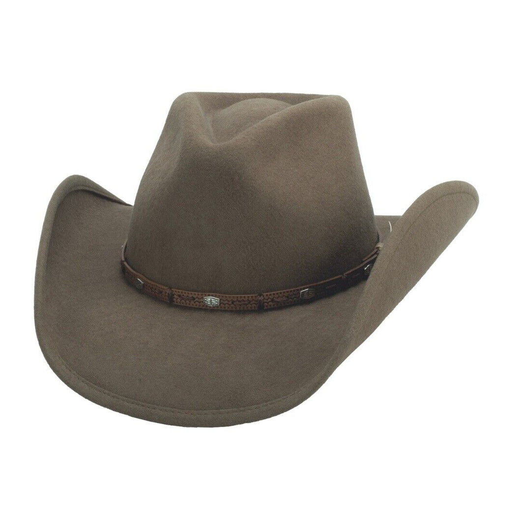 Wild Horse Cowboyhut Westernhut braun Wollfilz Bullhide Hats